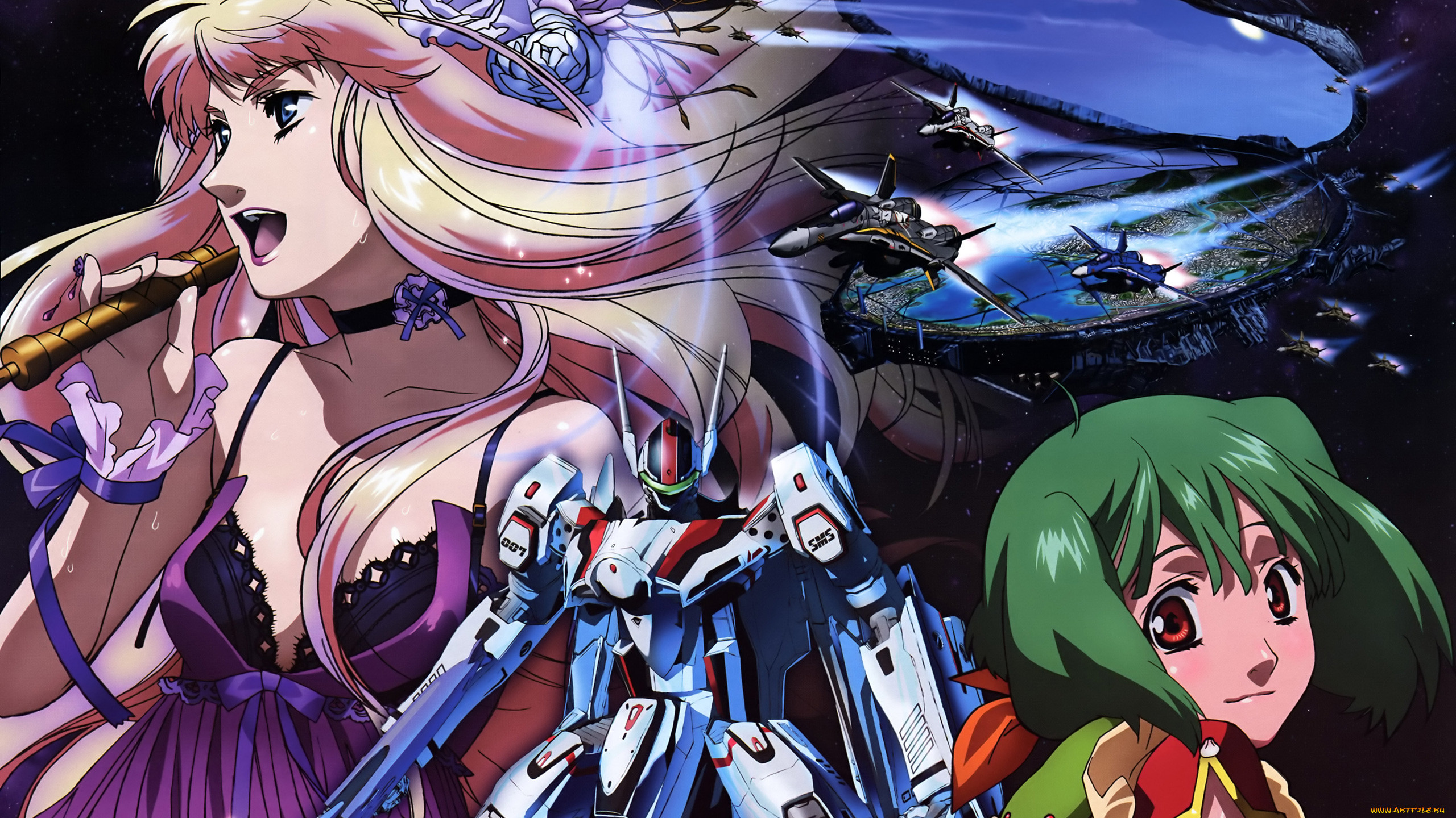 , macross, frontier, 